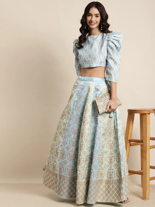 Modern Crop Top Lehenga Designs for all Wedding Functions