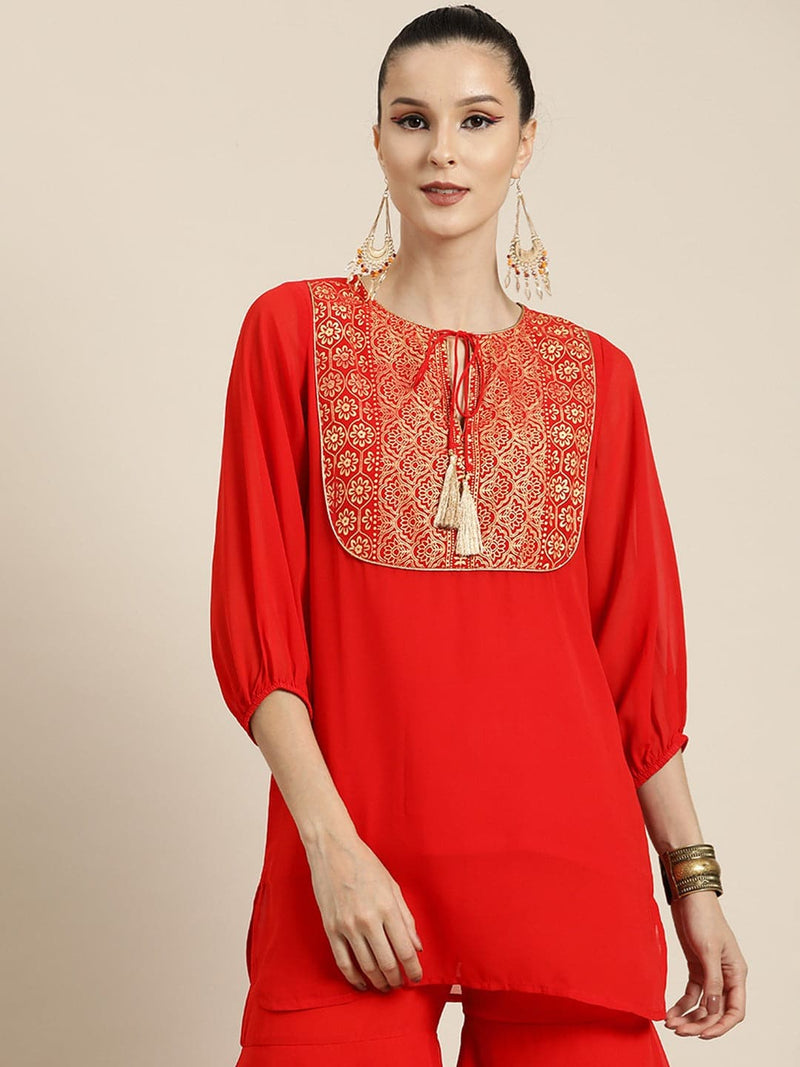 Red Tunics And Tops at Rs 200/piece in Surat