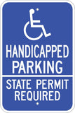 Zing Go Green Handicap Parking State Specific