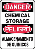 Bilingual Chemical Signs | www.signslabelsandtags.com