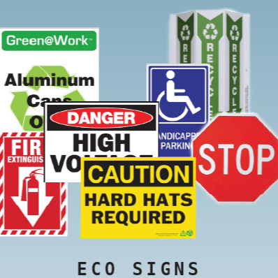 Zing Eco Signs | www.signslabelsandtags.com