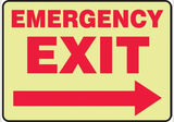 Emergency Directional Signs | www.signslabelsandtags.com
