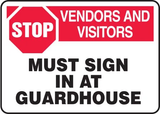 Visitor Signs | www.signslabelsandtags.com