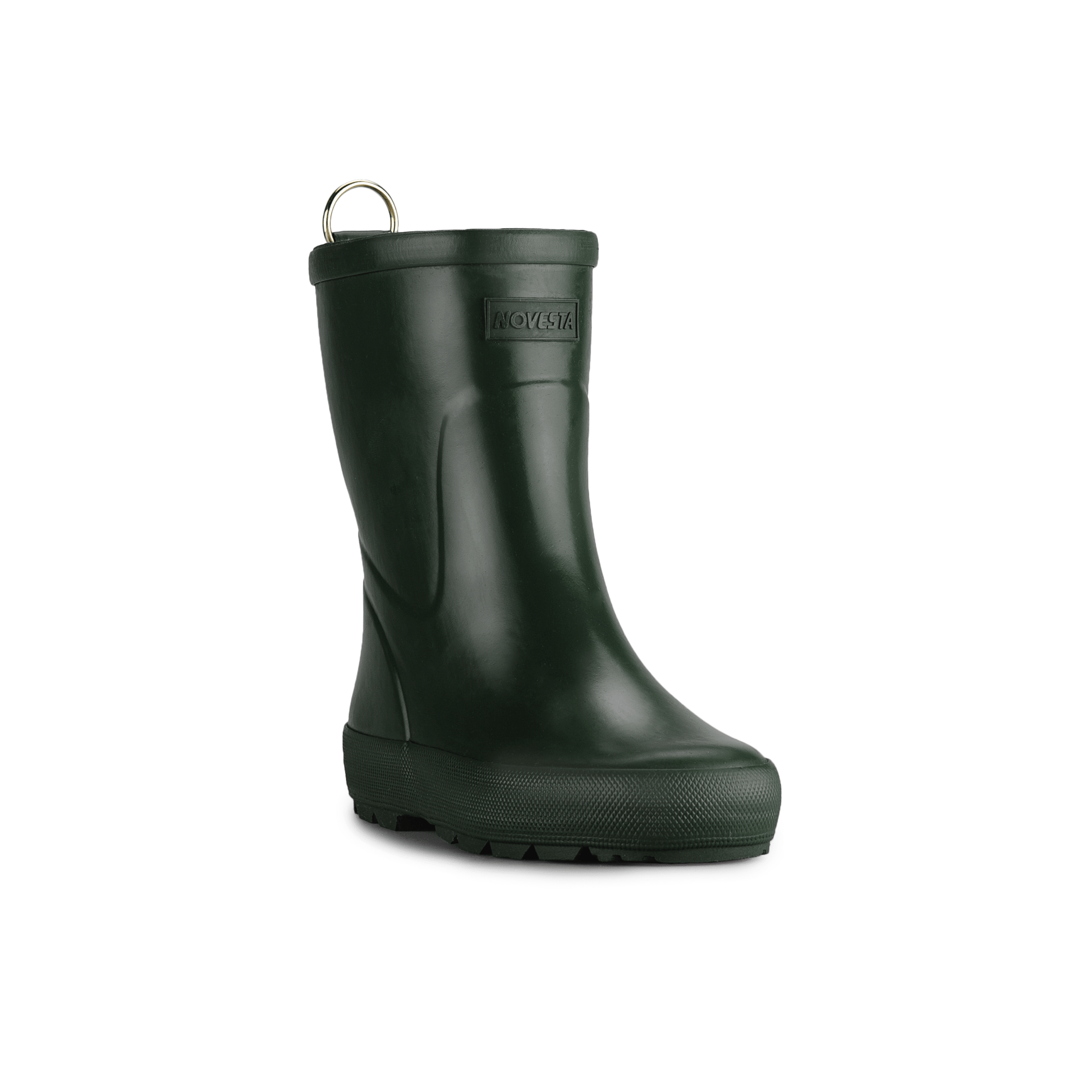 green rain boots