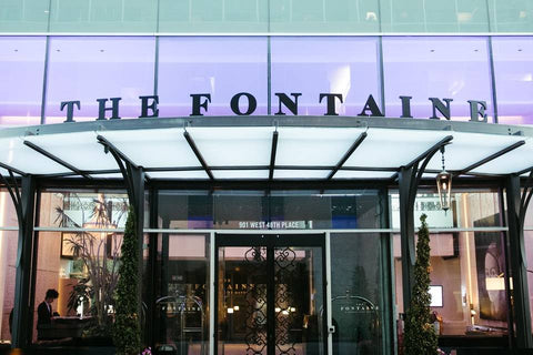 Luxury hotel, The Fontaine, in KCMO