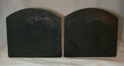 hubley bronzed cast iron bookends