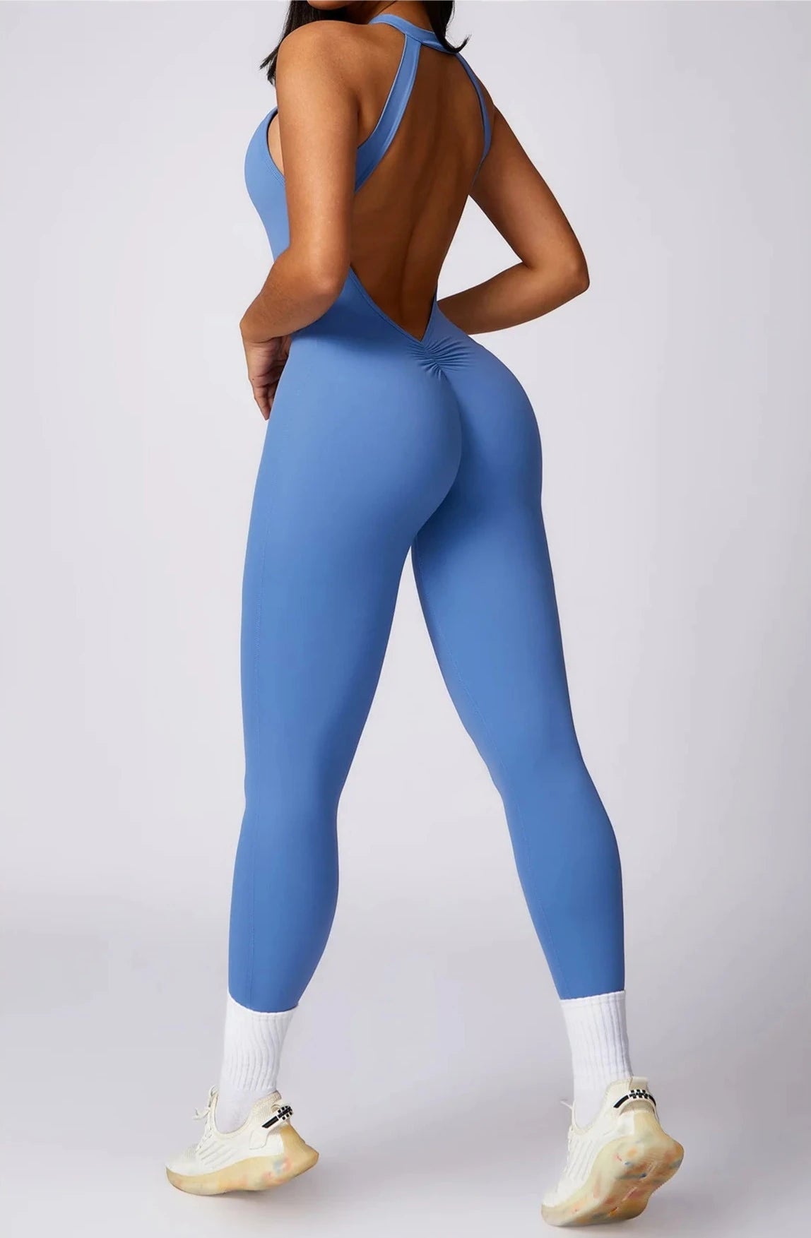 Intrigued Booty Scrunch Jumpsuit
