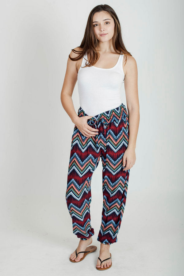 Bohemian Pants, Music Festival Pants, Open Leg Pants, Harem Pants