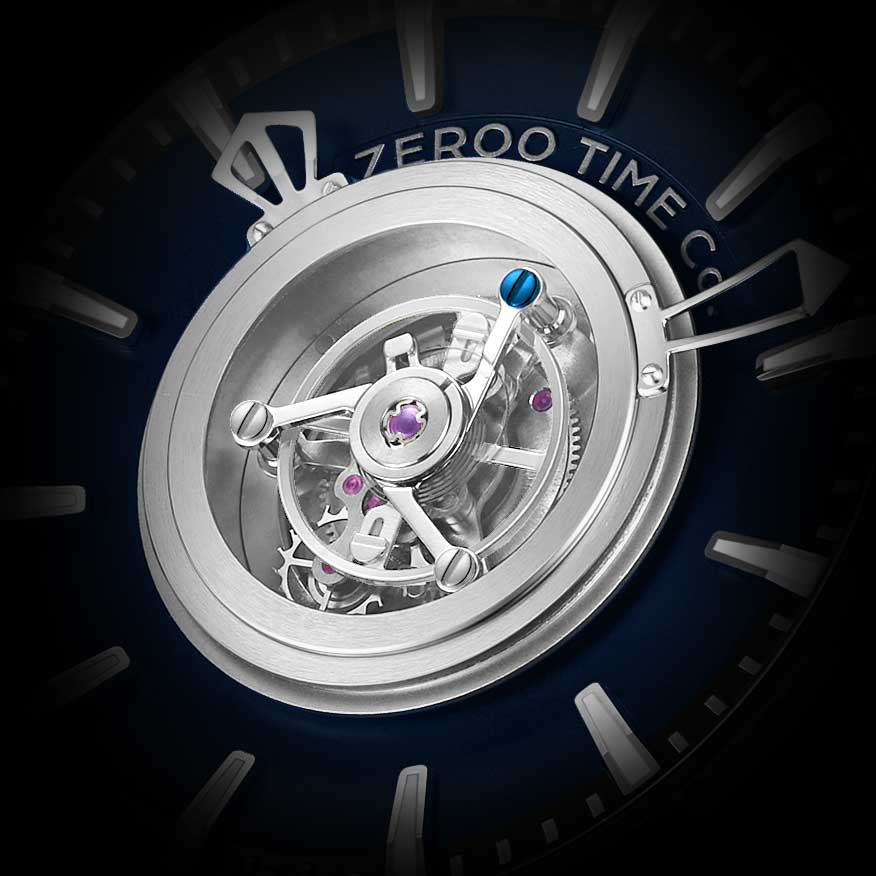 ZEROO T6 THE QUASER CENTER TOURBILLON – ZEROO TIME Co.