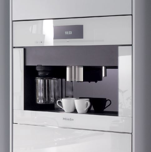 Miele Cva6401brws Built In Coffee Machine In White All Your Appliances