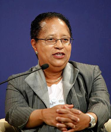 Shirley Ann Jackson speaking