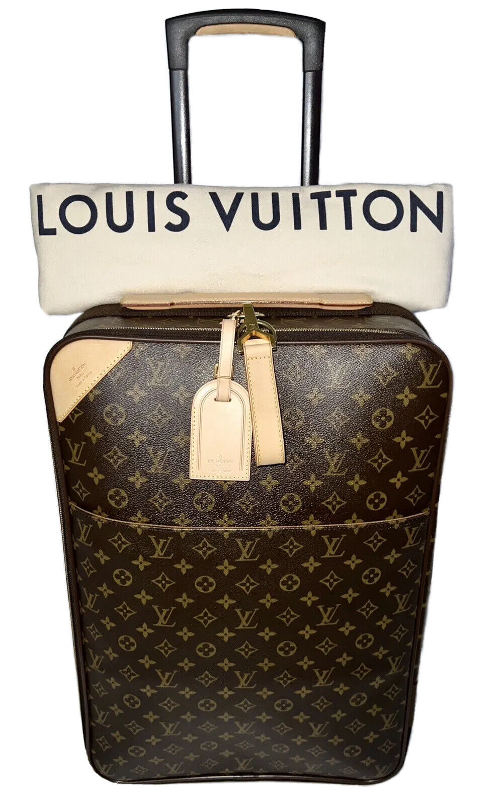 Auth LOUIS VUITTON Pegase 65 Monogram Canvas Travel Rolling Suitcase #48719