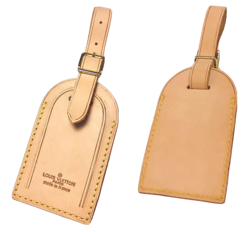 Louis Vuitton Vachetta Leather Luggage Name Tag