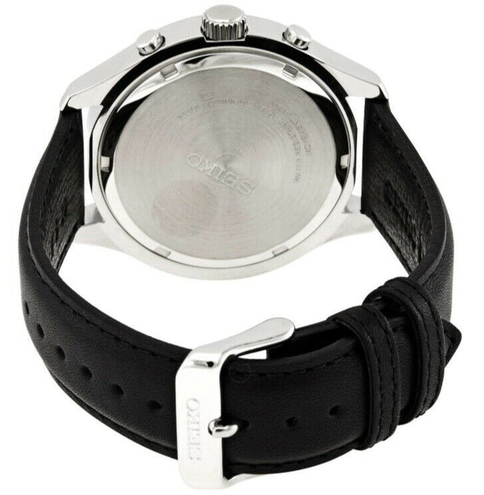 Seiko SKS539 Chronograph Leather Analog Mens Watch 100M WR New Origina —  Finest Time