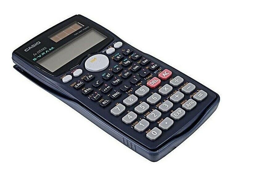 Casio FX-11MS Scientific Calculator 2-Line Display 300 Functions Data — Time