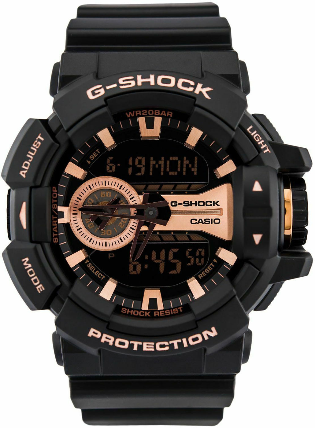 Casio G-Shock GA-400GB-1A4 New Analog Digital Mens Watch Digital GA-40 — Finest Time