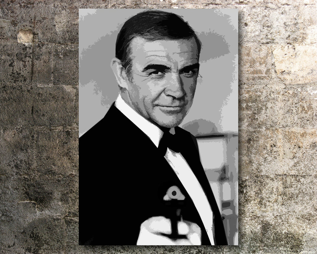 James Bond 007 - Connery Art Print