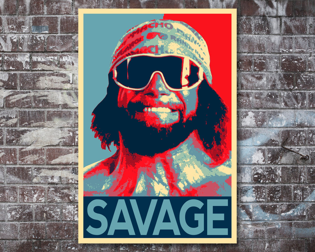 macho man randy savage art