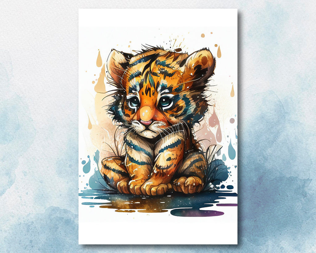 Baby Tiger Art 