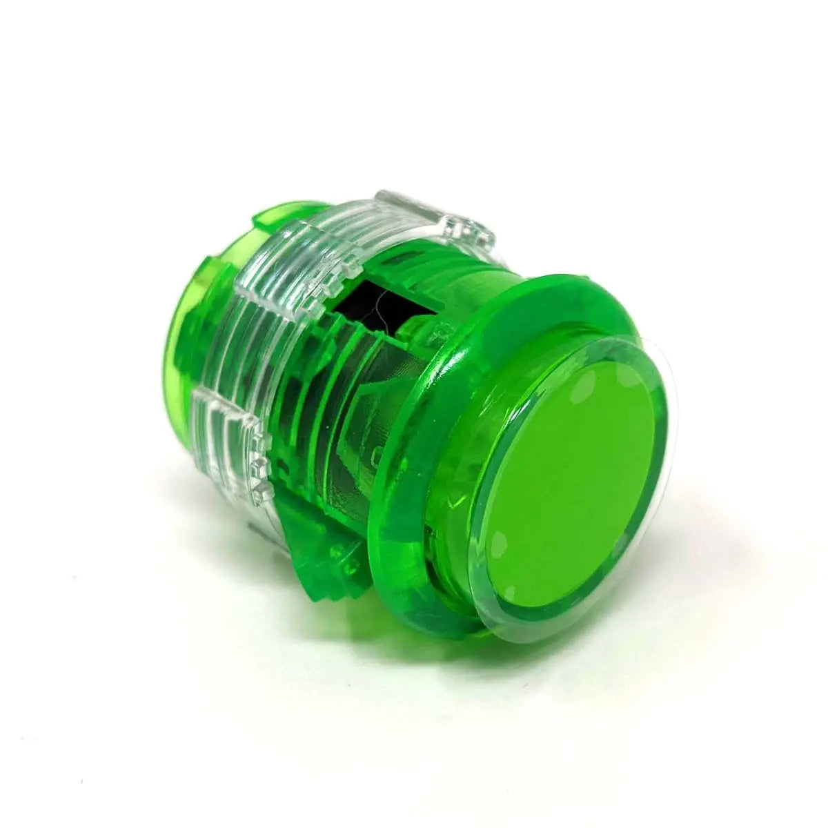 CROWN / SAMDUCKSA SDB-203C Silent Cherry 24 mm Screw-in button - Clear Green Samducksa