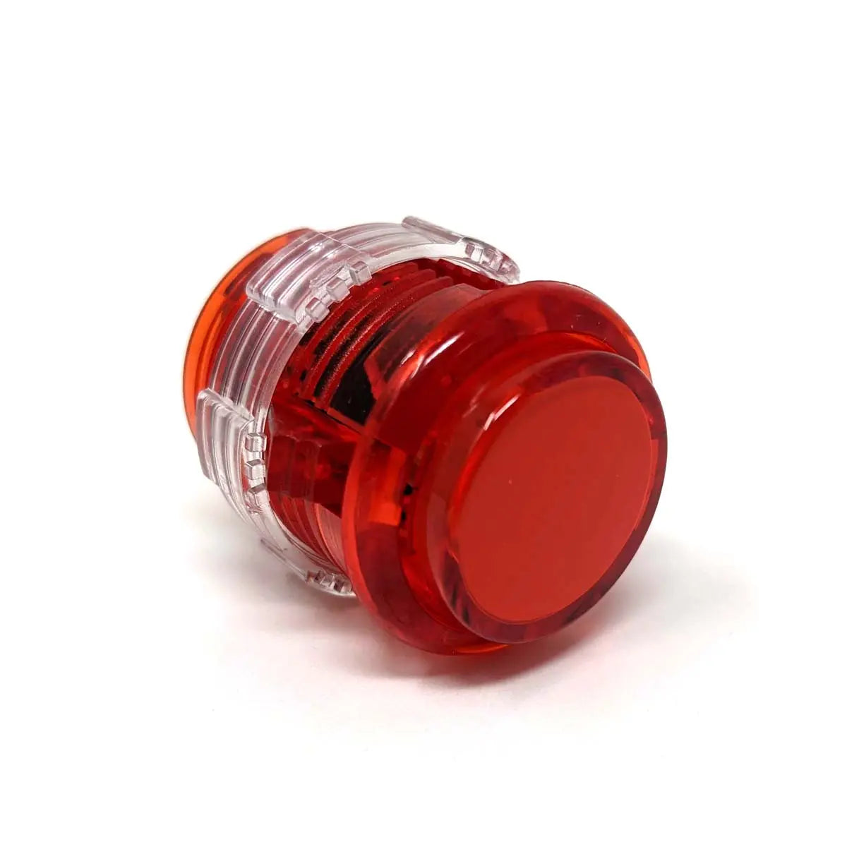 CROWN / SAMDUCKSA SDB-203C Silent Cherry 24 mm Screw-in button - Clear Red Samducksa