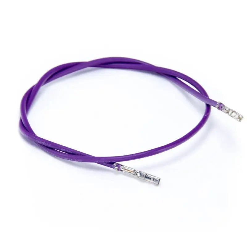 Purple 22awg Wire, 2 x .100 female header, 25cm Paradise Arcade