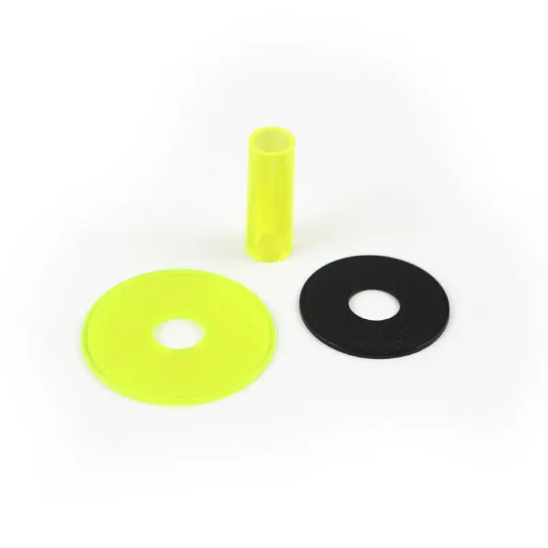 Sanwa JLF-CD Shaft Cover Kit - Yellow Translucent Sanwa