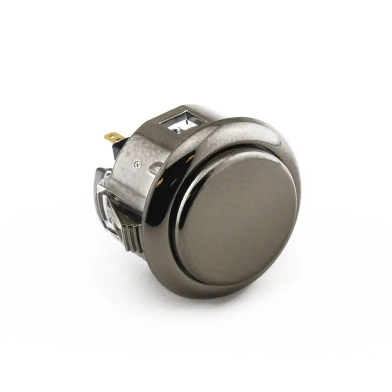 Sanwa OBSJ-30 Snap-in Button - Metallic Gun Metal Sanwa