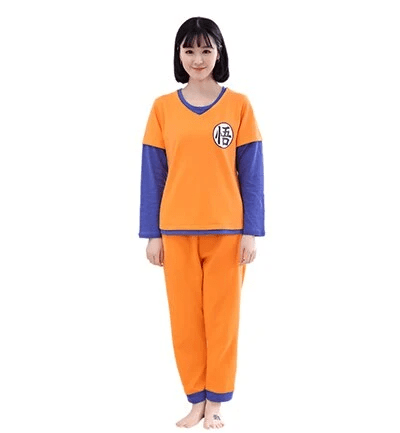 Pijama Dragon Ball Mujer Goku Familia