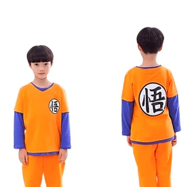 Pijama Dragon Niños Goku Familia