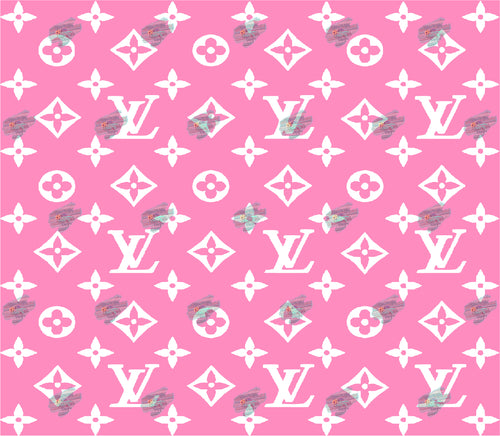 LV White and Pink Tumbler Sublimation Transfer – Glitter N Glitz