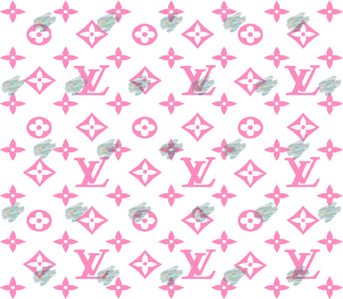 louis vuitton logo pink