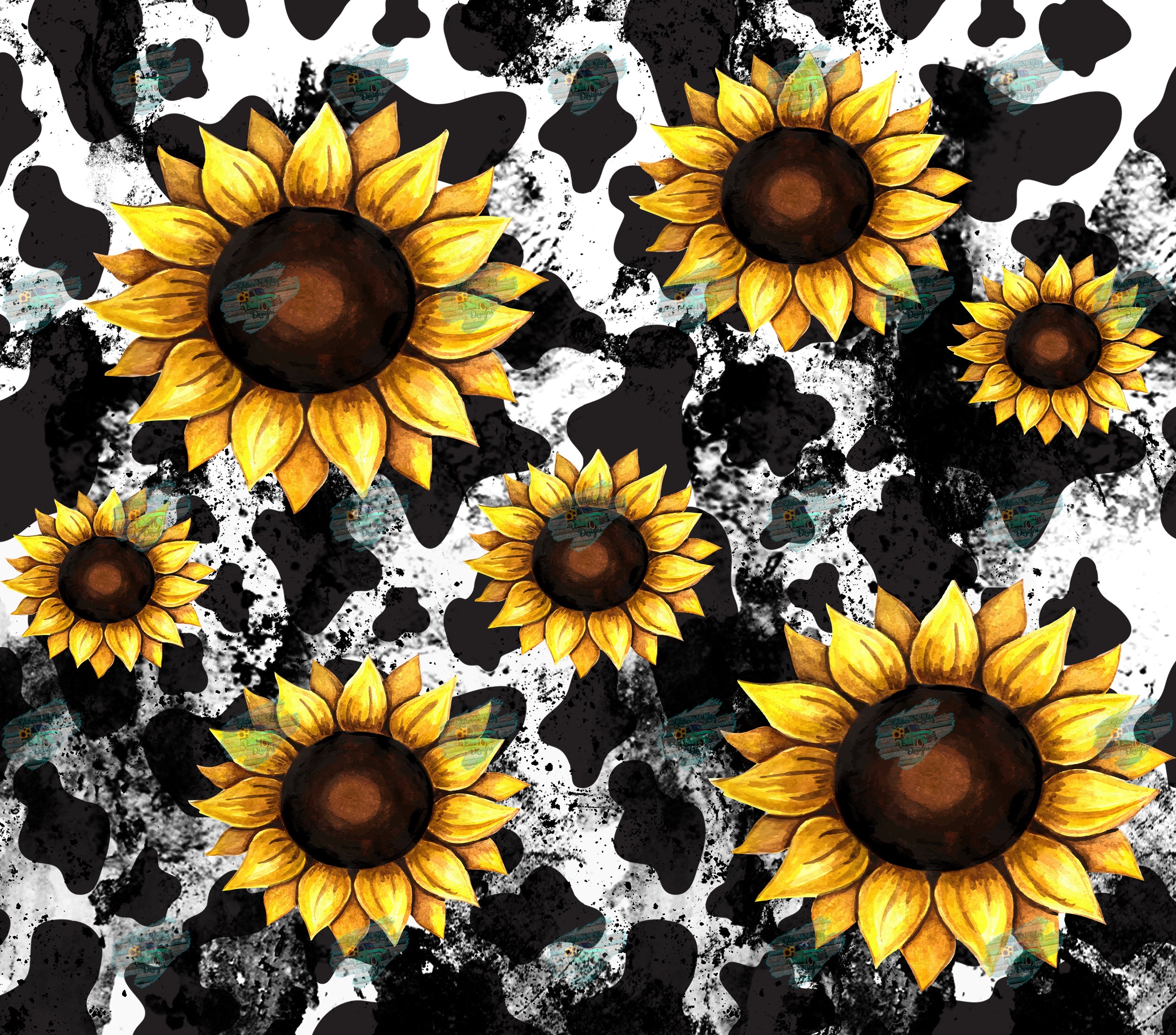 Pin by shawntell norman on coffee cups  Sunflower wallpaper, Cow print  wallpaper, Cow wallpaper