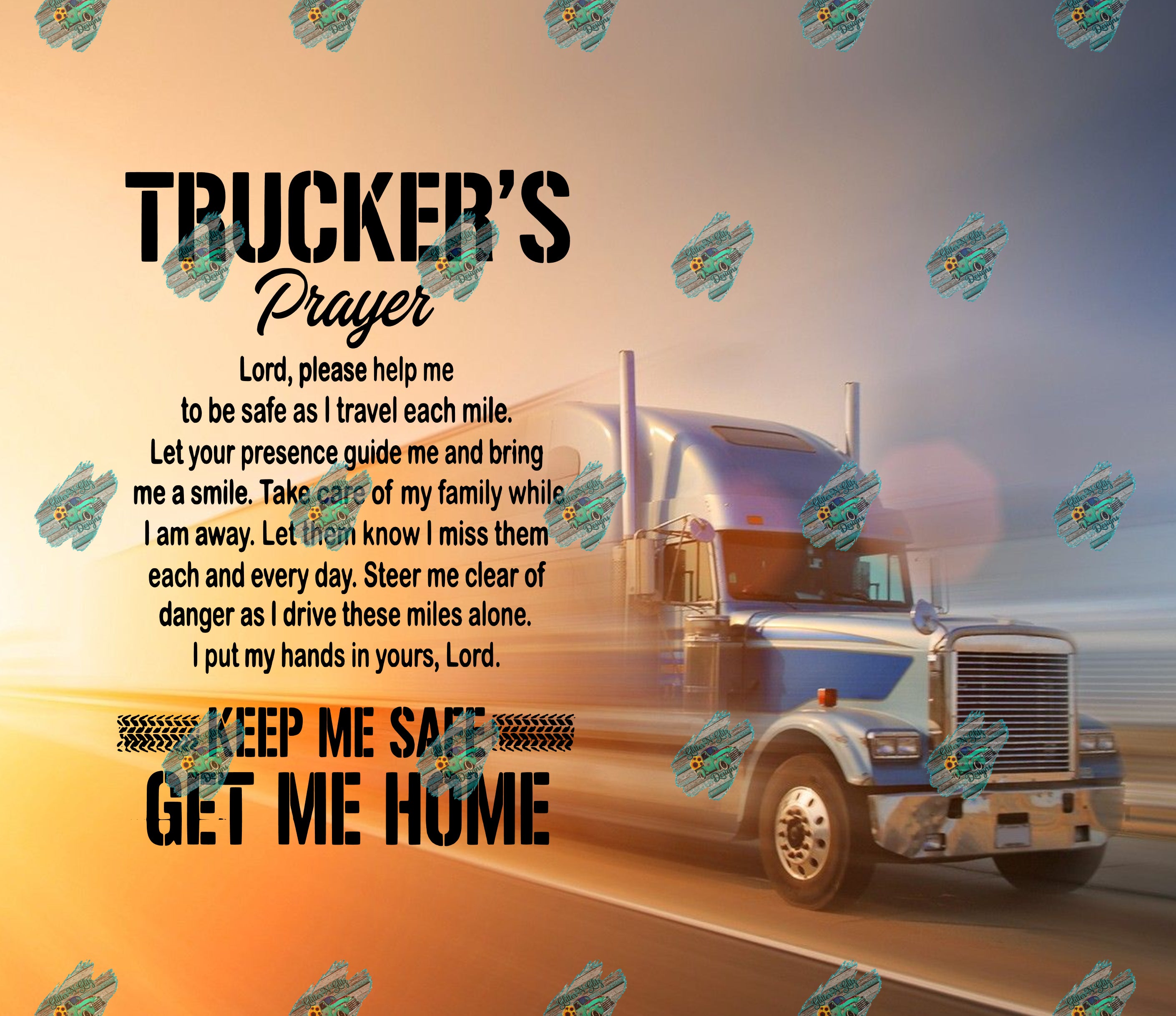 Free Free 70 Truck Driver Prayer Svg SVG PNG EPS DXF File