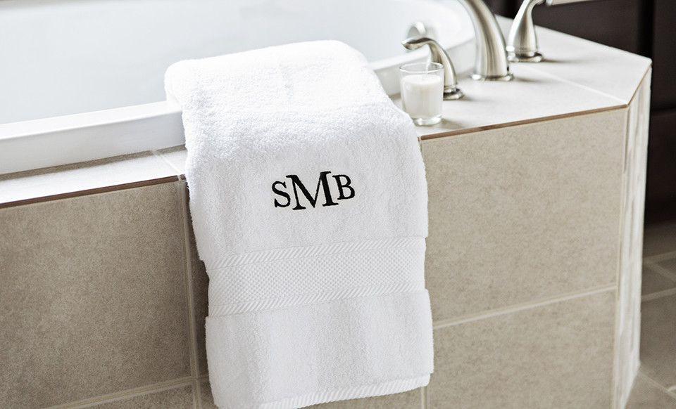 luxury bathroom towels
