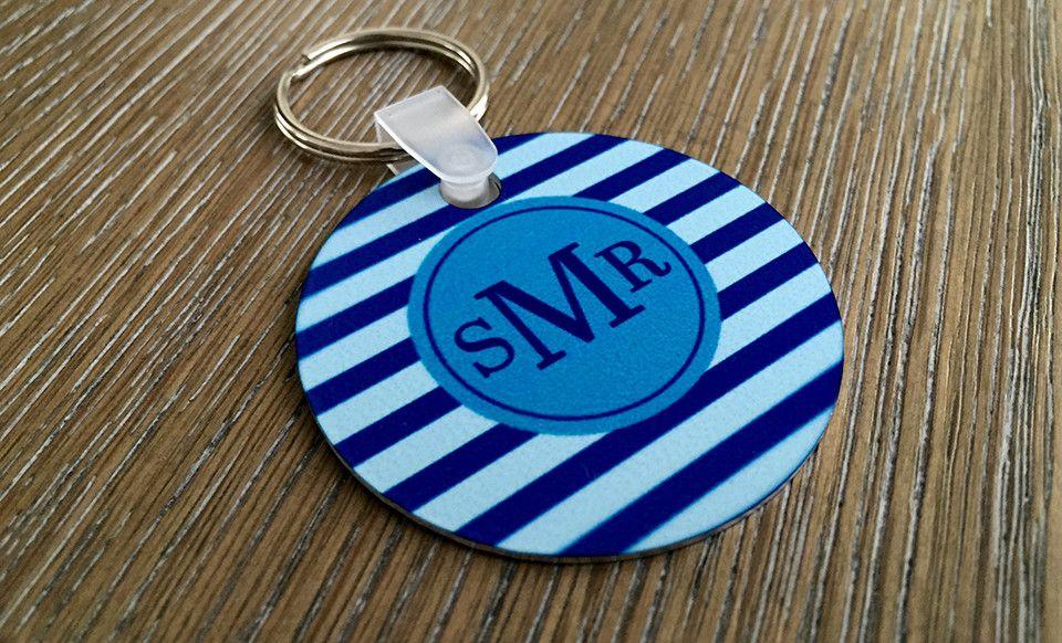 Personalized Key Chains Circle Designs Qualtry