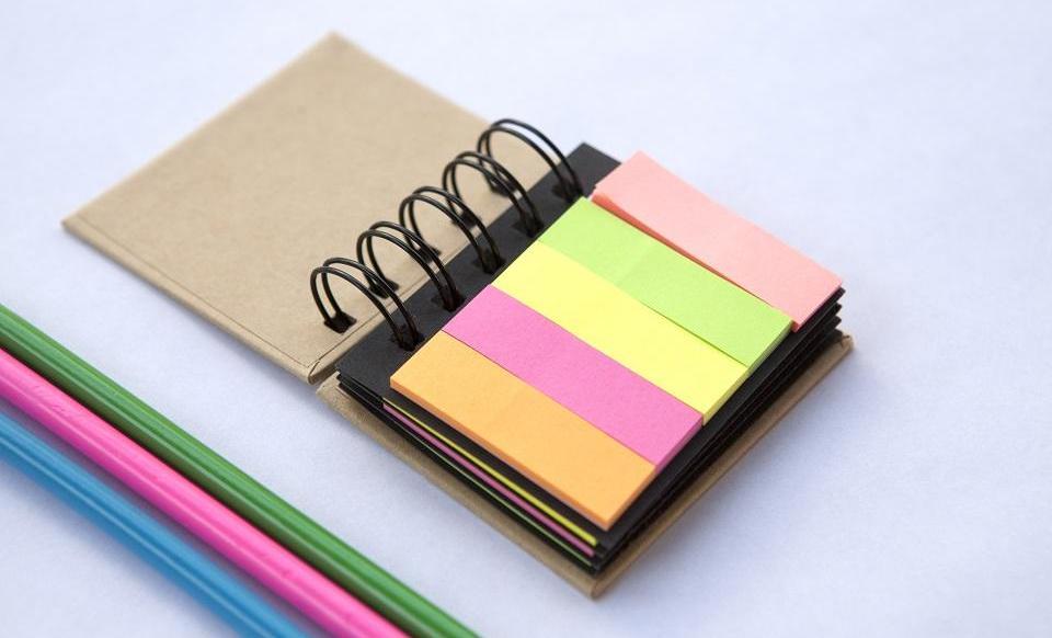 printed sticky notes