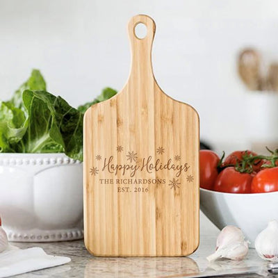 Do Small Things With Great Love Curved Handle Cutting Board — Inscribed  Moments