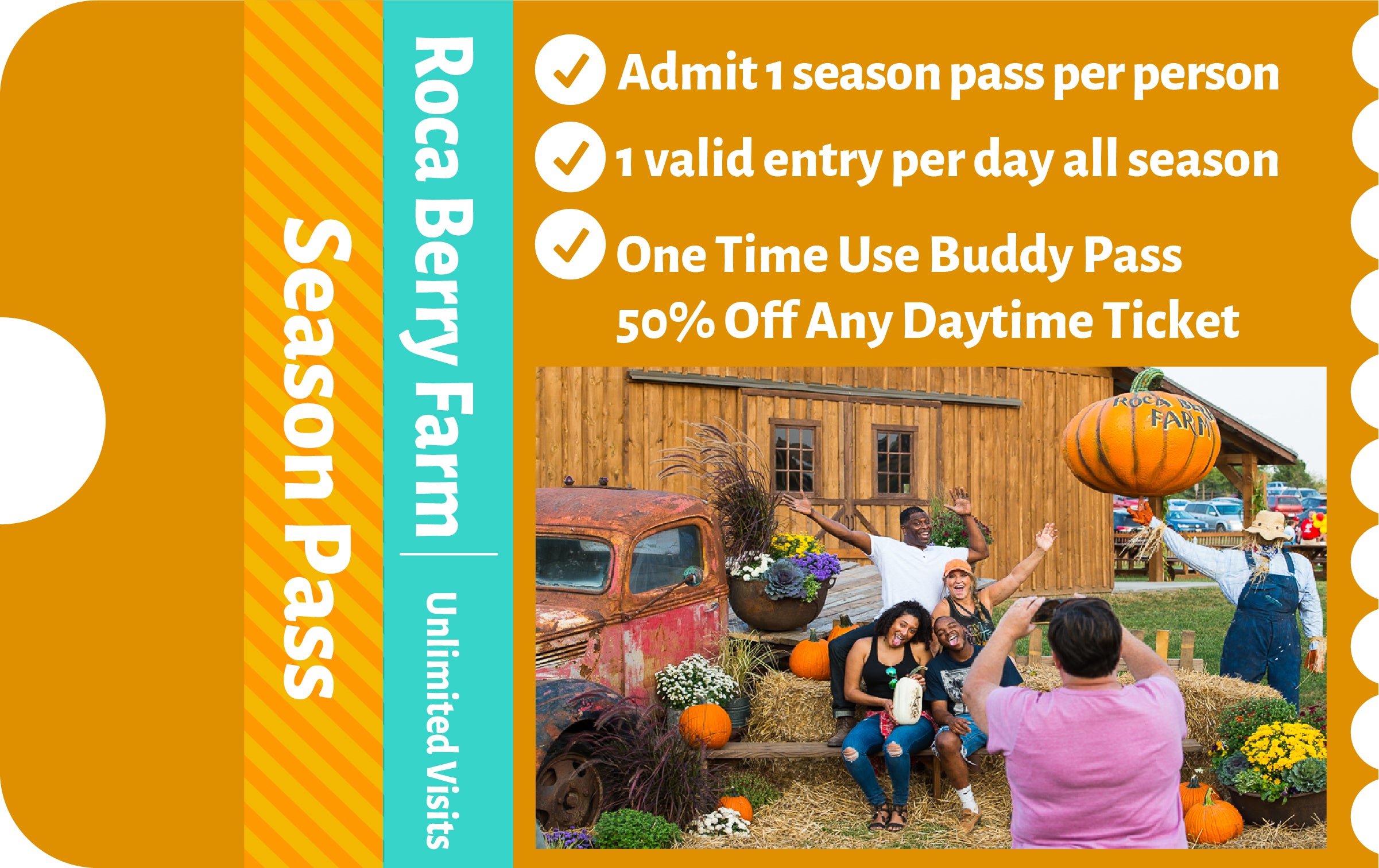 2024 Season Pass - Roca Berry Farm product image