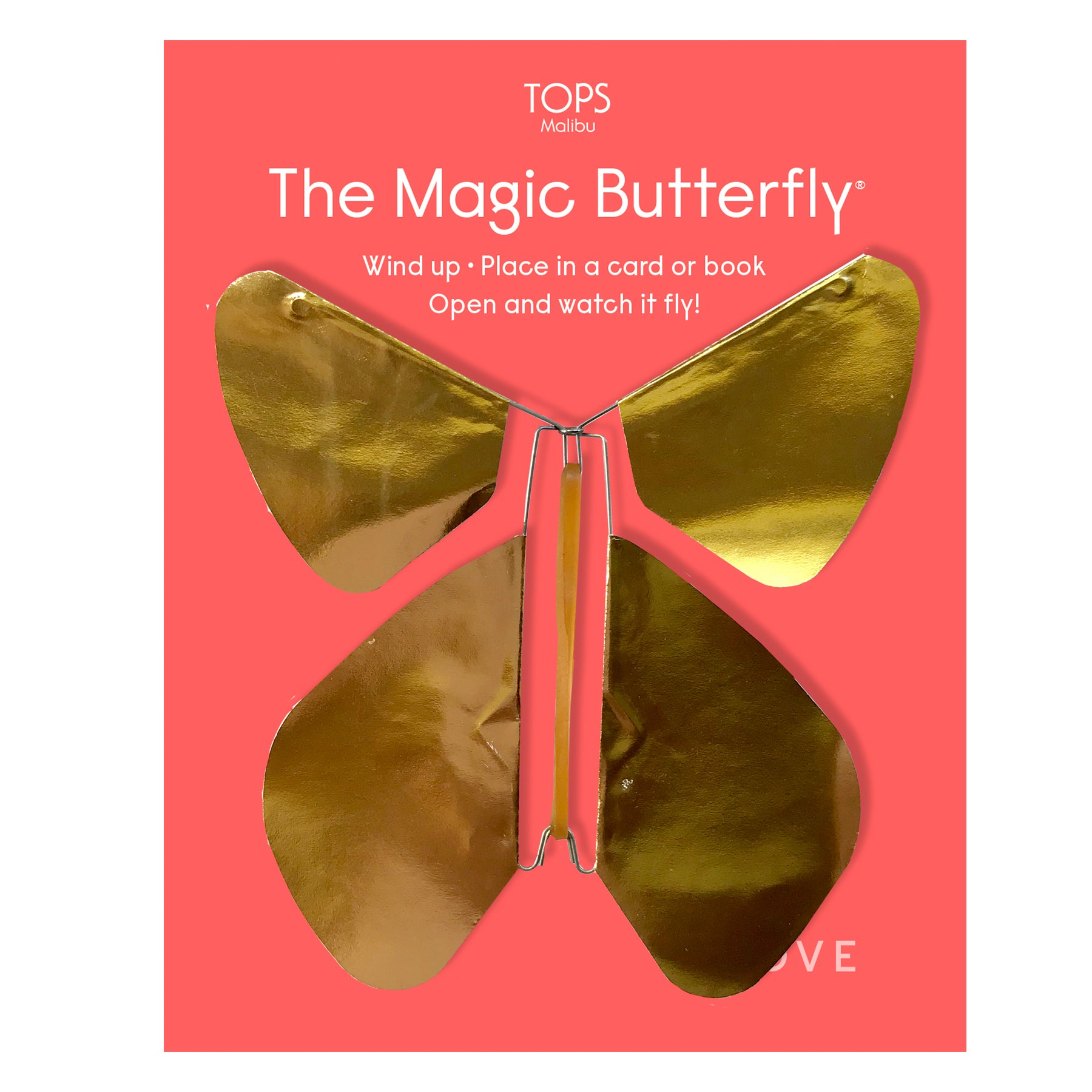 Gold Metallic Magic Flying Butterfly® - TOPS Malibu