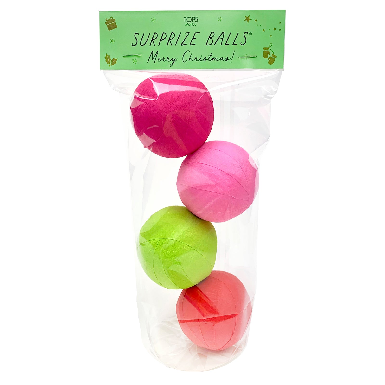 Mini Surprise Ball Christmas Ornaments - TOPS Malibu