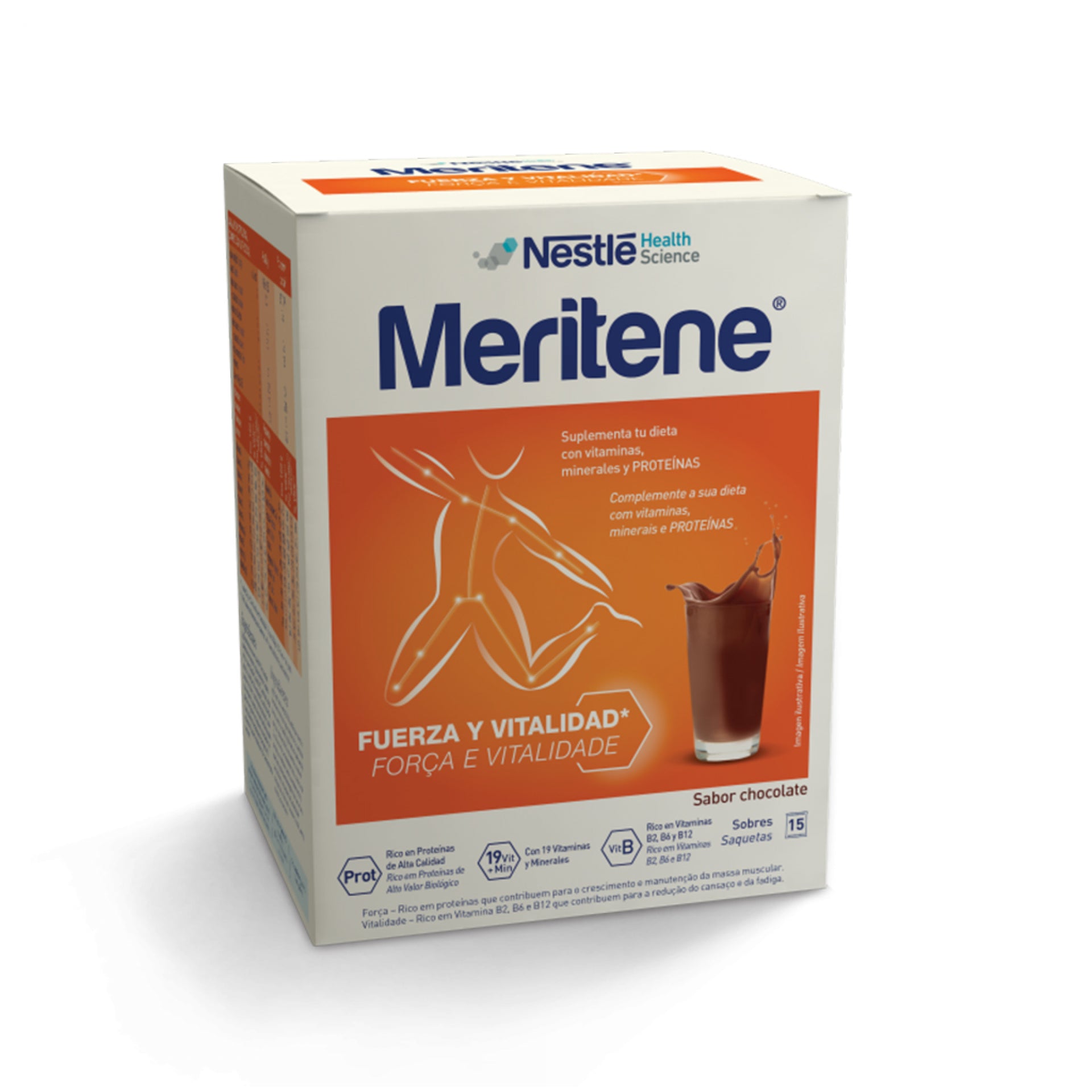 Meritene sabor a chocolate - 15 saquetas