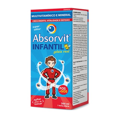 Absorvit Infantil Geleia Real 150ml