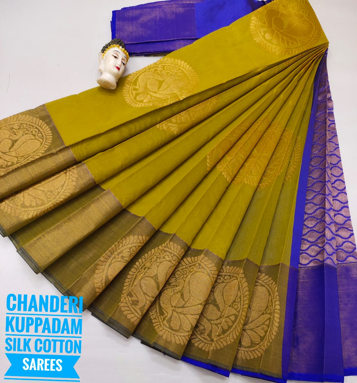Chanderi Kuppadam Silk Cotton Saree – Chickpet Sarees