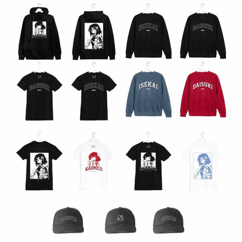 Overview of kaomoji's AW 2022 collection