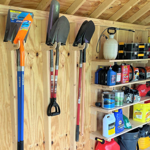 Shed Storage Organization Starter Kit, Gift, Yard Tool Rack – HangThis ...