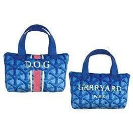 HAUTE DIGGITY DOG, Grrryard Handbag Squeaky Plush Dog Toy