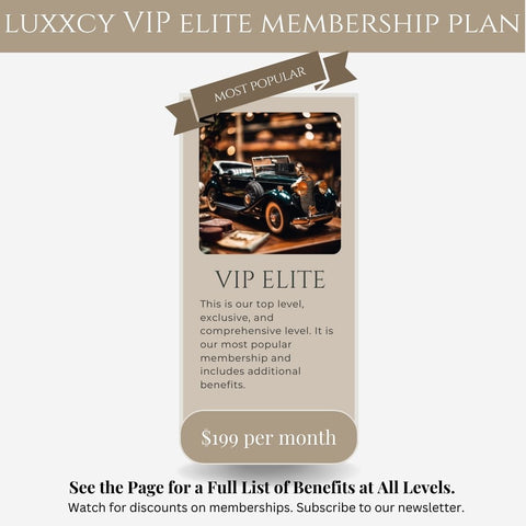 Luxxcy by FSII VIP Elite Membership Plan