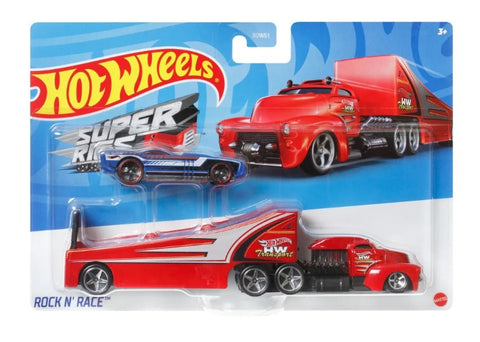 Hot Wheels Mega Hauler with 6 Expandable Levels, Stores up to 50 1:64 Scale  Toy Vehicles