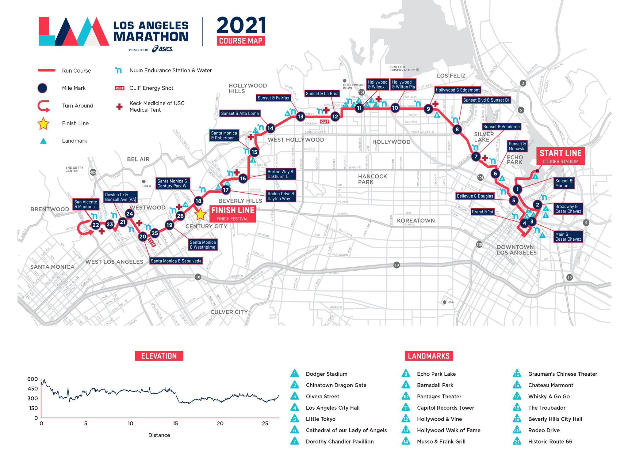 Map See the 2021 LA Marathon Course NBC Los Angeles